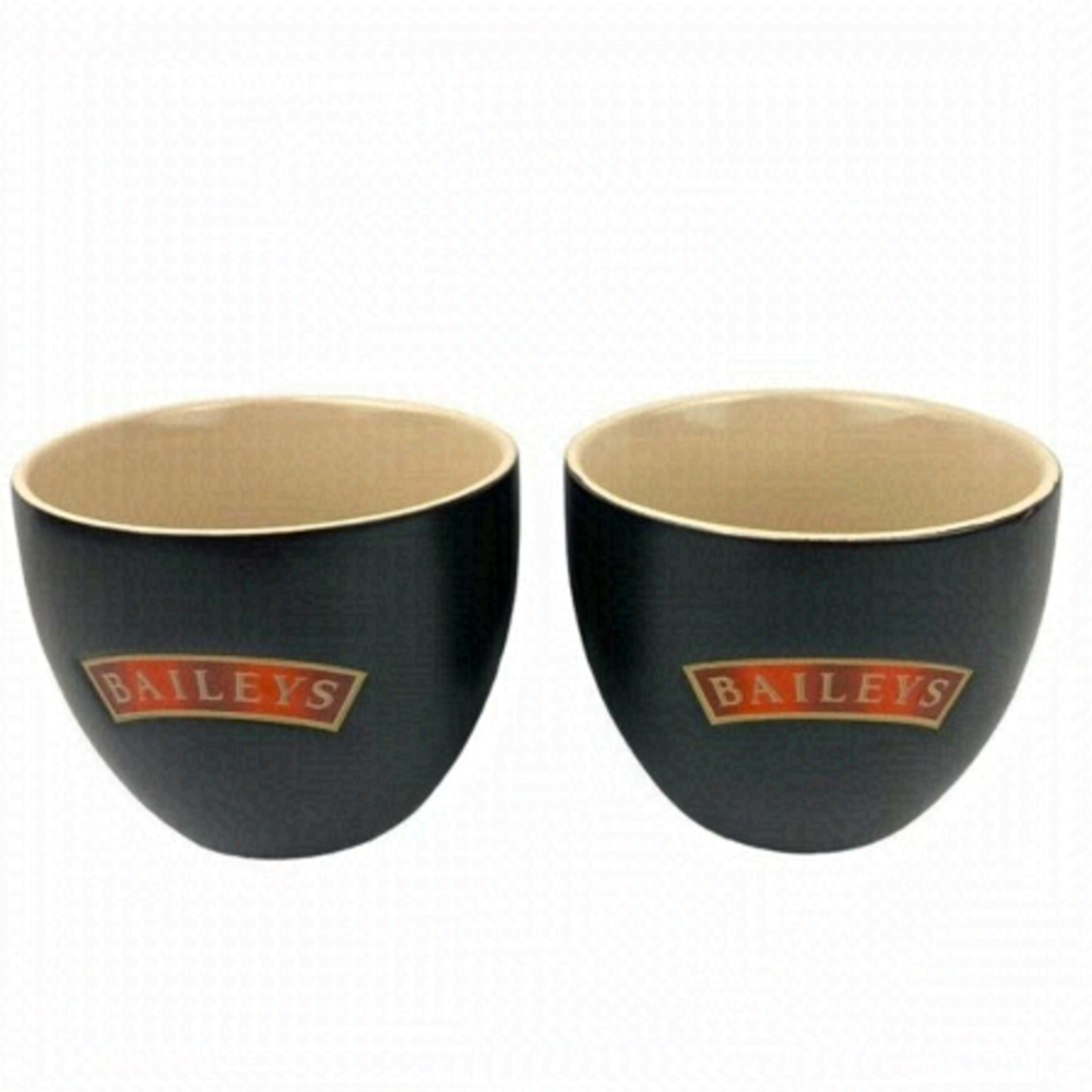 Baileys Irish Cream YOURS & MINE Coffee Espresso Cups Set of 2